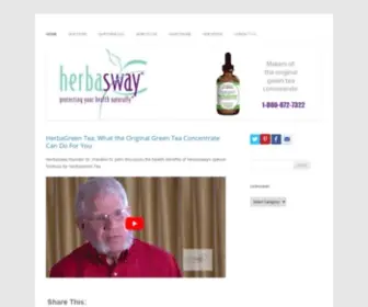 Herbasway.com(Protecting Your Health Naturally) Screenshot