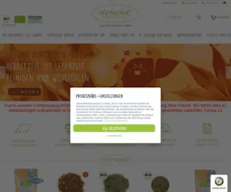 Herbathek.com(Bio-Heilkräuter) Screenshot