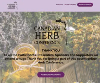 Herbconference.com(Plant medicine is people's medicine) Screenshot