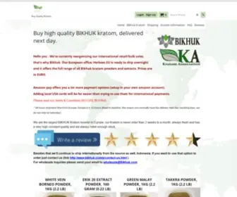 Herbees.eu(Buy Kratom from Europe) Screenshot