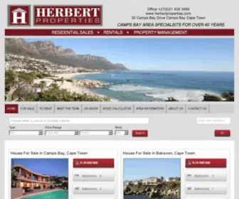 Herbert.co.za(Herbert Properties) Screenshot