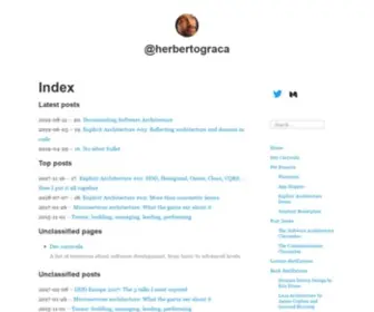 Herbertograca.com(@hgraca) Screenshot