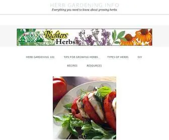 Herbgardening.info(Herb Gardening Info) Screenshot