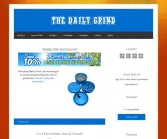 Herbgrinderblog.com(The Daily Grind) Screenshot