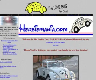 Herbiemania.com(Herbie: Fully Loaded) Screenshot