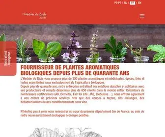 Herbier-DU-Diois.com(L'Herbier du Diois) Screenshot