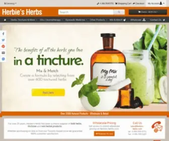 Herbies-Herbs.com(Based in Toronto) Screenshot