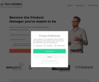 Herbig.co(Tim Herbig) Screenshot