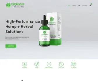 Herbivoreindustries.com(Driven by passion) Screenshot