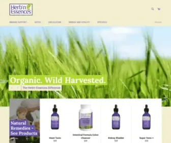 Herbnessences.com(Herb'n Essences) Screenshot