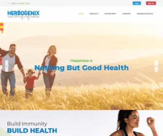 Herbogenix.com(The Miracles of Herbal Molecules) Screenshot