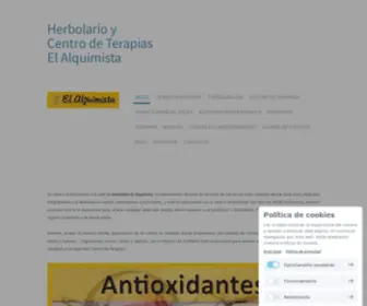 Herbolarioalquimista.com(Herbolario El Alquimista) Screenshot