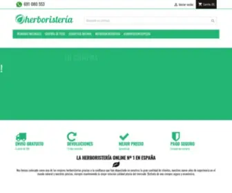 Herboristeriaen.es(Herboristería) Screenshot