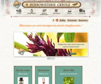 Herboristeriecreole.com(Tradition créole rimed usage traditionnel) Screenshot