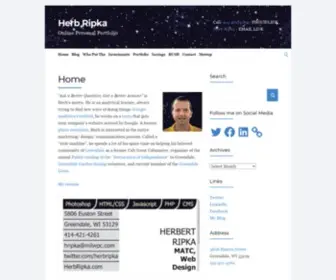 Herbripka.com(Herb Ripka) Screenshot