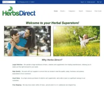 Herbsdirect.com(Herbs Direct) Screenshot