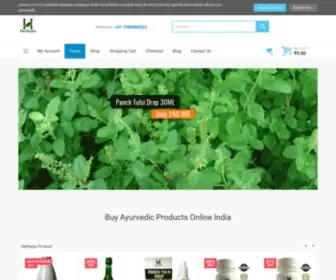 Herbsjoy.com(Buy Ayurvedic Aushadhi) Screenshot