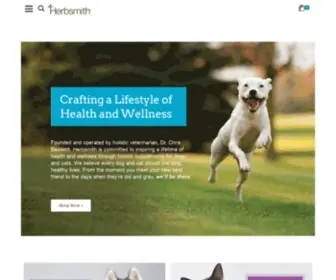 Herbsmithinc.com(Supplements for Dogs) Screenshot