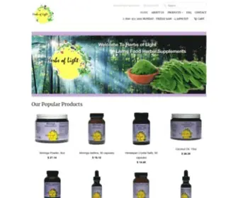 Herbsoflight.com(Health Supplements) Screenshot