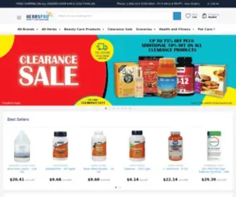 Herbspro.com(100% Natural Herbal Health Care Supplements Store Best Herbal Supplements) Screenshot