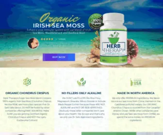 Herbtherapyfood.com(Organic Irish Sea Moss) Screenshot