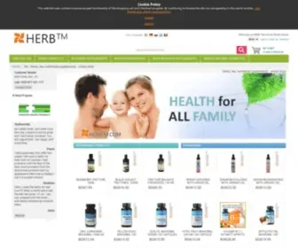 Herbtm.com(Online store) Screenshot