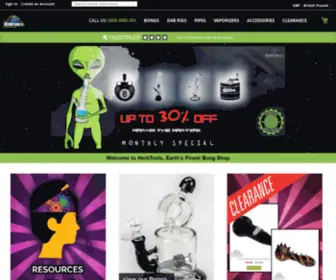 Herbtools.com(Bong Shop & Online Headshop) Screenshot