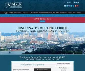 Herbwalker.com(Walker Funeral Homes) Screenshot