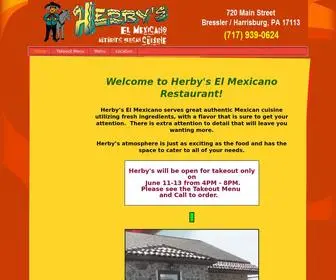 Herbysmexican.net(A WebsiteBuilder Website) Screenshot