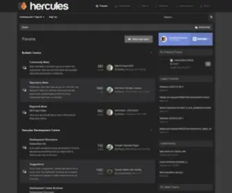 Herc.ws(Hercules Board) Screenshot
