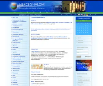 Herceghalom.hu(Herceghalom) Screenshot