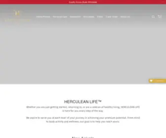 Herculeanlifeshop.com(Herculean Life) Screenshot