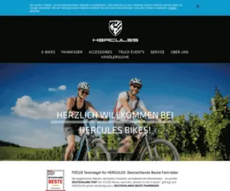 Hercules-Bikes.de(HERCULES // Fahrräder & E) Screenshot