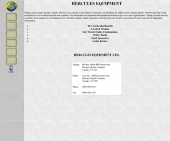 Hercules-Equipment.com(HERCULES EQUIPMENT) Screenshot