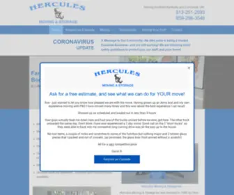 Hercules-Moving.com(Hercules Moving & Storage Inc) Screenshot