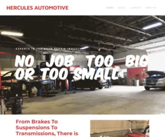 Herculesautorepair.com(HERCULES AUTOMOTIVE) Screenshot