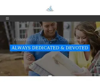 Herculesconstructioncompany.com(Reliable Construction Company in Houston TX) Screenshot