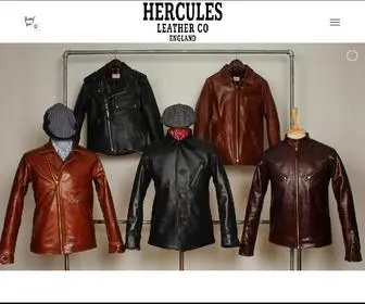 Herculesleatherco.com(Hercules Leather Co) Screenshot