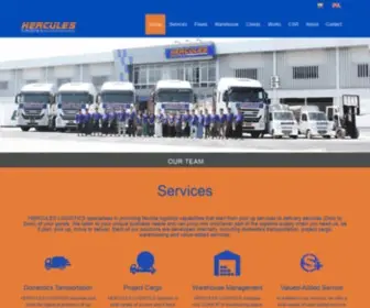 Herculeslogs.com(HERCULES LOGISTICS) Screenshot