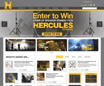 Herculesstands.com(Hercules Stands) Screenshot