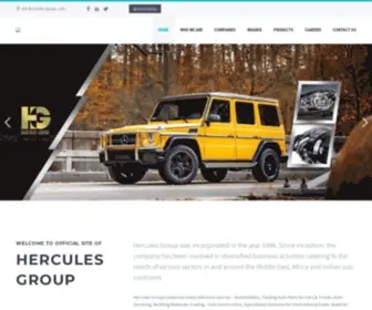 Herculesuae.com(Hercules Group) Screenshot