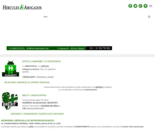 Herculexabogados.org(HERCULEX ABOGADOS) Screenshot