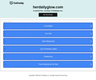 Herdailyglow.com(Herdailyglow) Screenshot