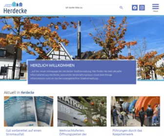 Herdecke.de(Stadt Herdecke) Screenshot
