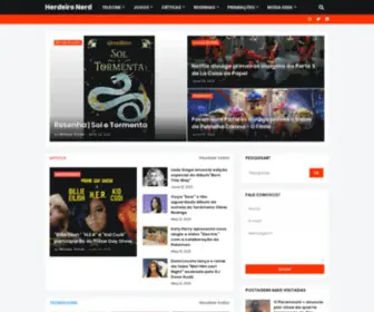 Herdeironerd.com(Seu pequeno portal de noticias com) Screenshot