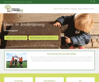 Herdertje.nl(Thuis in kinderopvang) Screenshot