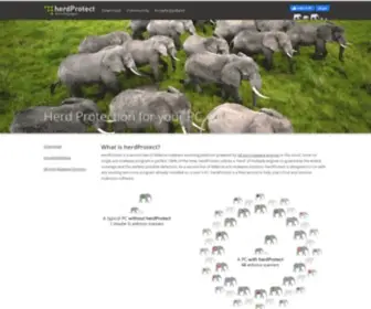 Herdprotect.com(Herdprotect) Screenshot