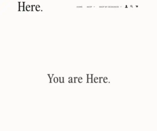 Here-Shop-Here.com(Here) Screenshot