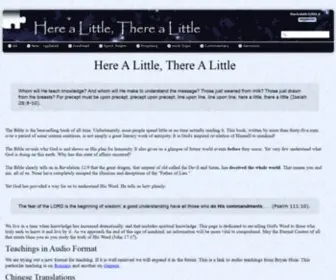 Herealittletherealittle.net(This site) Screenshot