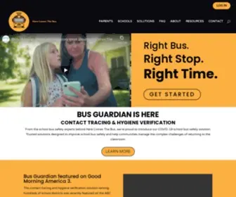Herecomesthebus.com(Here Comes The Bus) Screenshot